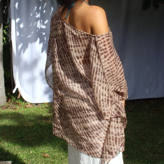 Vintage Deadstock Summer Resort Kaftan